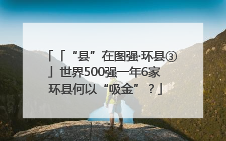「“县”在图强·环县③」世界500强一年6家 环县何以“吸金”？