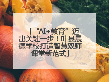 “AI+教育”迈出关键一步！叶县晨德学校打造智慧双师课堂新范式