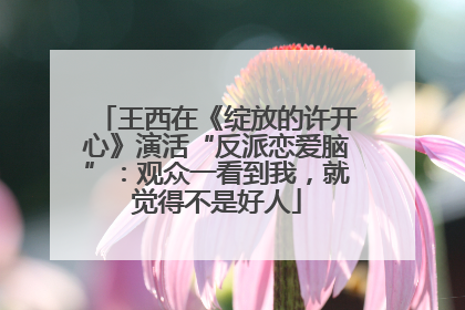 王西在《绽放的许开心》演活“反派恋爱脑”：观众一看到我，就觉得不是好人
