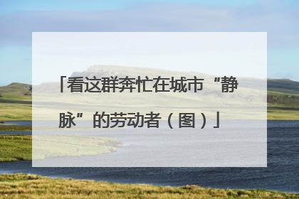 看这群奔忙在城市“静脉”的劳动者（图）