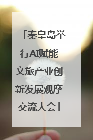秦皇岛举行AI赋能文旅产业创新发展观摩交流大会
