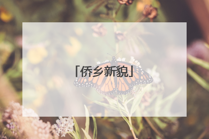 侨乡新貌