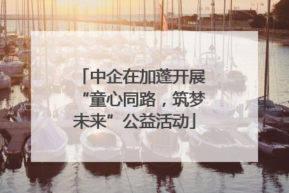 中企在加蓬开展“童心同路，筑梦未来”公益活动