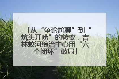 从“争论尬聊”到“炕头开唠”的转变，吉林蛟河综治中心用“六个闭环”破局