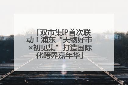 双市集IP首次联动！浦东“天物好市×初见集”打造国际化跨界嘉年华