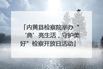 内黄县检察院举办“‘典’亮生活，守护美好”检察开放日活动