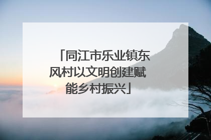 同江市乐业镇东风村以文明创建赋能乡村振兴