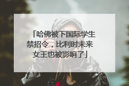 哈佛被下国际学生禁招令，比利时未来女王也被影响了