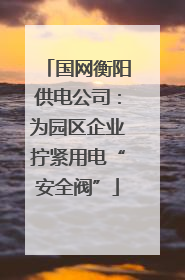 国网衡阳供电公司：为园区企业拧紧用电“安全阀”