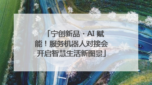 宁创新品・AI 赋能！服务机器人对接会开启智慧生活新图景