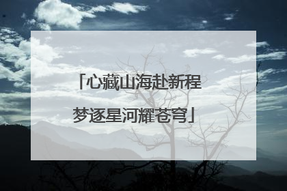 心藏山海赴新程 梦逐星河耀苍穹