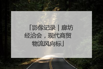 影像记录｜廊坊经洽会，现代商贸物流风向标