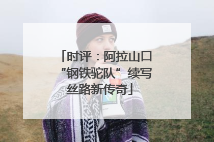 时评：阿拉山口“钢铁驼队”续写丝路新传奇