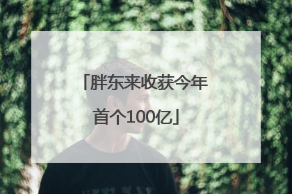 胖东来收获今年首个100亿
