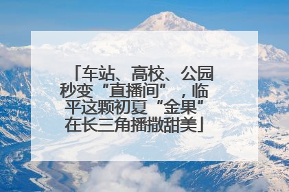 车站、高校、公园秒变“直播间”，临平这颗初夏“金果”在长三角播撒甜美