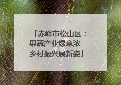 赤峰市松山区：果蔬产业绿意浓 乡村振兴展新姿