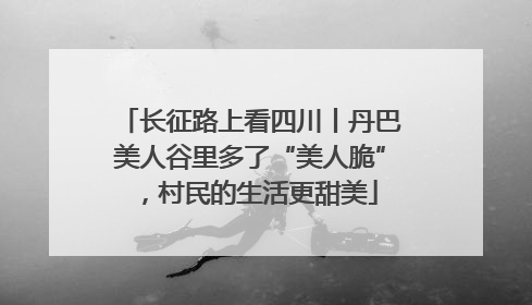 长征路上看四川丨丹巴美人谷里多了“美人脆”，村民的生活更甜美
