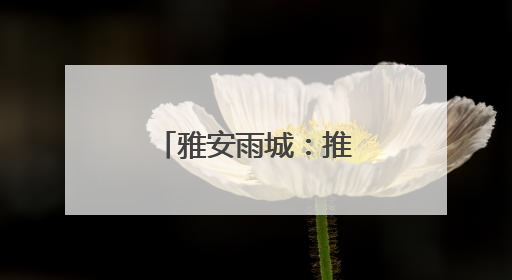 雅安雨城：推进政企合作 实现互利共赢