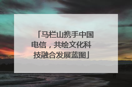 马栏山携手中国电信，共绘文化科技融合发展蓝图